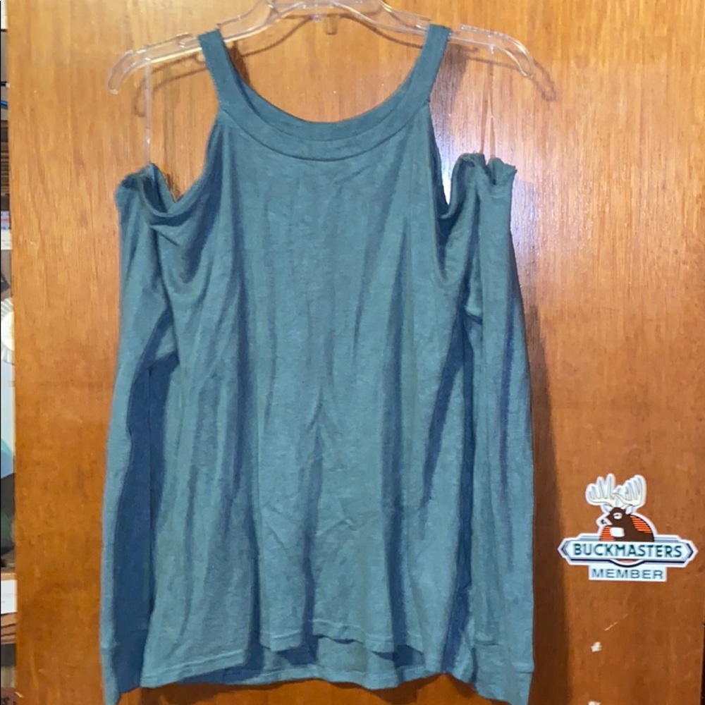 Forever 21 Shoulder cutout long sleeve